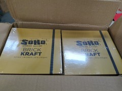 SoHo Urban Artist Brick Sketchbook Journals 20 Pack 5.5×5.5 Kraft 100GSM