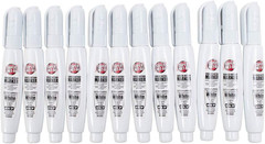 12 Pc Set Nuclear White Super Met-Al Paint Marker Pens Weather Proof 1.4Mm