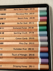 Cretacolor The Brilliants MegaColorMetallic Pencil Tin Set Of 12