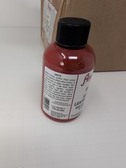 Full Case (12) 4 Oz Bottles Of Angelus Acrylic Leather Paint Brick