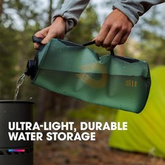 Collapsible Camping Water Storage (4L) – BPA & PVC Free, Hydration Reservoir Bag