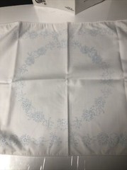 Paint By Number Butterflies With Flowers #2358 Fabric Table Runner VTG Cameo