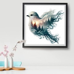 Bird Diamond Art Kits for Adults,DIY 5D Diamond Painting Kits for Adults,Full