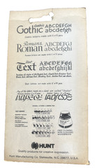 New Vintage Speedball Poster Pen Set for Calligraphy with 6 Nibs