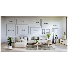Kate and Laurel Framed Canvas Wall Art Print Vintage Matchboxes Neutral Black…