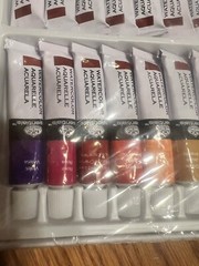 Essentials Watercolor Paint Set 18 Tubes 12ml Assorted Colors