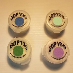 Glow in the Dark pigment powder 4 Color Set Invisible 10g