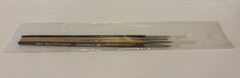 Vtg Lot of 4 Grumbacher Size 178 (two of these), 615 & 7806 Artist Brushes