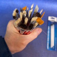 NOS Mixed LOT 25-30 Paint Brushes LOT