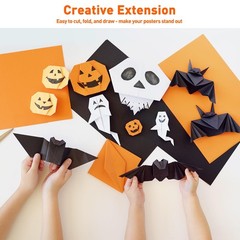 15 Pcs 13.5″ x 17.1″ Poster Board Paper Assorted Colored Posterboard 230 GSM …