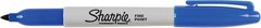 Sharpie Permanent Markers, Fine Point, Blue, 12 12 Count (Pack of 1), Blue