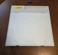 Vintage Artograph LightTracer Model 225-365 Light Box Tracing Pad Tested