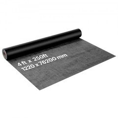 House Wrap, 4 x 250 ft, 0.17 mm Thick Vapor Barrier, Heavy Duty Plastic Shee…