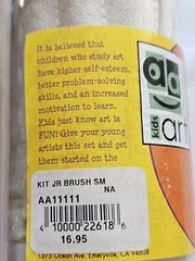Junior Brush And Smock Set Art Alternatives