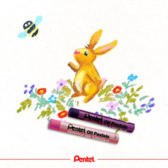 Pentel Oil Pastels – Set 50