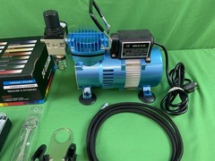 Master Airbrush ABD KIT-Professional Airbrushing System Kit & 24 Color Set