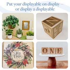Wood Cubes 3 inch Unfinished, Small Blocks, Crafts & Décor | Woodpeckers