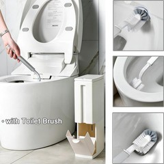 Slim Bathroom Trash Cans with Lid 4.4 Inches Wide/0.7 Gallon(3 Liters), Small…