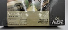 Rembrandt Soft Pastel General Selection Set 60 Pastels & 60 Half Sticks NEW