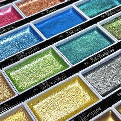 Kuretake Gansai Tambi Metallic 24colors Set Series2 MC20/24V/NW3 Watercolor