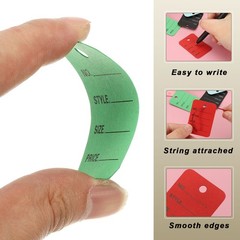 1000Pcs, Price Tags 2×1.4in Clothing Price Labels Merchandise Marking Tag Green