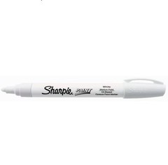Sharpie Oil-Based Medium Point White Paint Marker, 1 Each