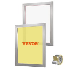 VEVOR 2 Pack 20″x24″ Aluminum Frame Silk Screen Printing Screens with 160 Mesh