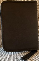 Black Canvas COLORED PENCIL STORAGE CASE Holds 48