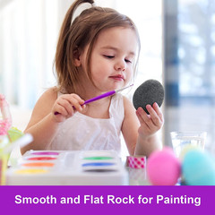 Rocks for Painting 18 Pounds (Only 70-85Pcs) 2-4” River Rock for Paint Natural F
