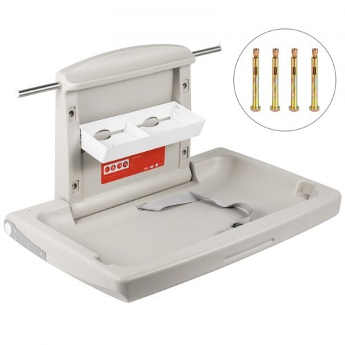 Horizontal Baby Changing Table Wall-mounted Baby Diaper Changing Station Ver…