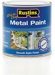 250ml Odor-Blocking White Metal Paint – Fast Drying for Indoor & Outdoor Use
