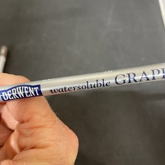 Derwent Graphitone Pencils Watersoluable 2B Light Lot of 3