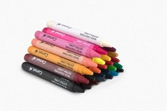 Camel Camlin Kokuyo Extra Long Wax Crayons – 24 Shades