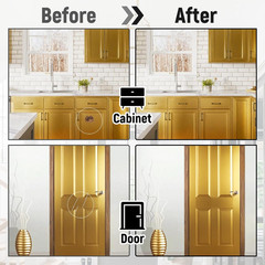 Liquid Gold Leaf Paint Metallic Finish Multi Surface High Gloss Rich Gold Paint