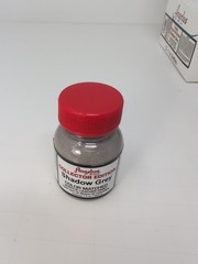 (12) 1 Oz Bottles Of Angelus Acrylic Leather Shadow Grey Paint New