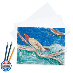 Pacon Drawing Paper White Medium Weight 18 X 24 500 Sheets 4718