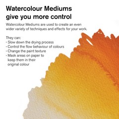 Winsor & Newton Watercolor Medium, 2.53 Fl Oz (Pack of 1), Granulation Medium