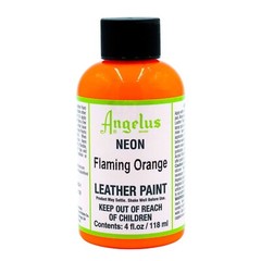 Angelus Brand Acrylic Leather & Vinyl Waterproof Sneaker Paint 4 Ounce Bottle