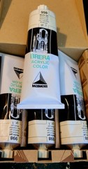 Maimeri Brera NOS 4 New Tubes #998 Acrylic Medium Gel Gr. 1 Artist Paint