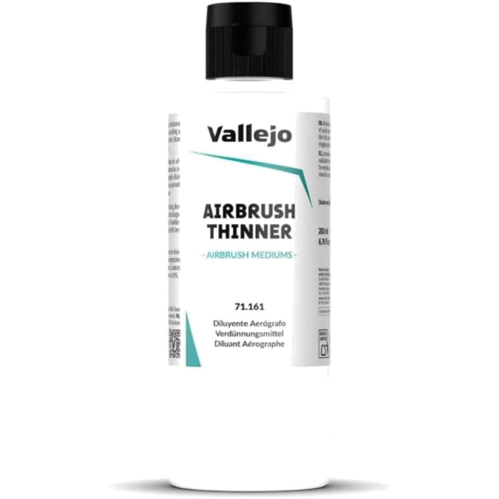 Airbrush Thinner for Acrylic Paints, 200ml – Achieve Professional Finish