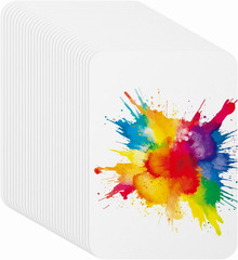 50 Sheets Cotton Watercolor Paper 140Lb/300 GSM Cold Press Water Coloring Paint