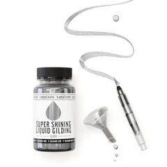 Fast Drying Liquid Silver Leaf Paint – Alcohol Based, 3.38 fl oz for Crafting