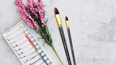 XDT#946 Filbert Art Brush 6Pc #2#4#6#8#10#12 PremiumNylon Acrylic Oil Watercolor