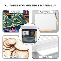 Black Gesso 16.9oz / 500ml Primer