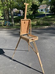 Vintage Original Julian French Easel Made in France 1960s. MISSING DRAWER