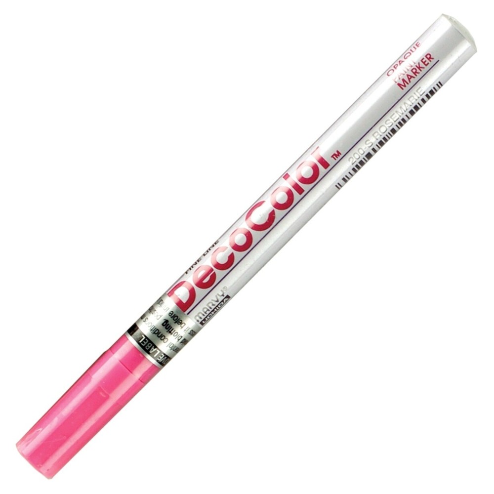 200-59 Marvy DecoColor Opaque Paint Marker, Fine Tip, Rosemarie, Pack of 1