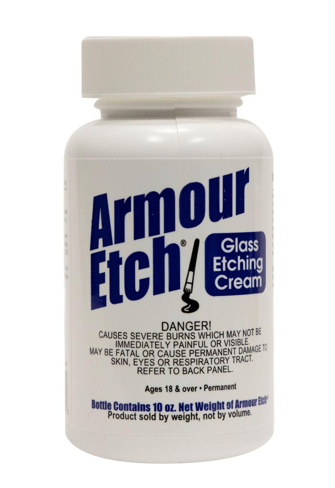 Armour Etch Glass Etching Cream – Create Stunning Designs on Glass Surfaces –