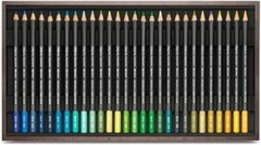 Caran d’Ache 3510-476 colored pencils water-soluble Museum Aqua barrelswooden