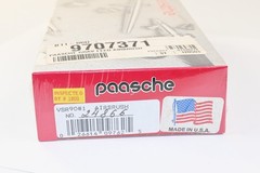 NIB Paasche VSR90 #1 Gravity Feed Airbrush Sealed NOS Made USA Complete