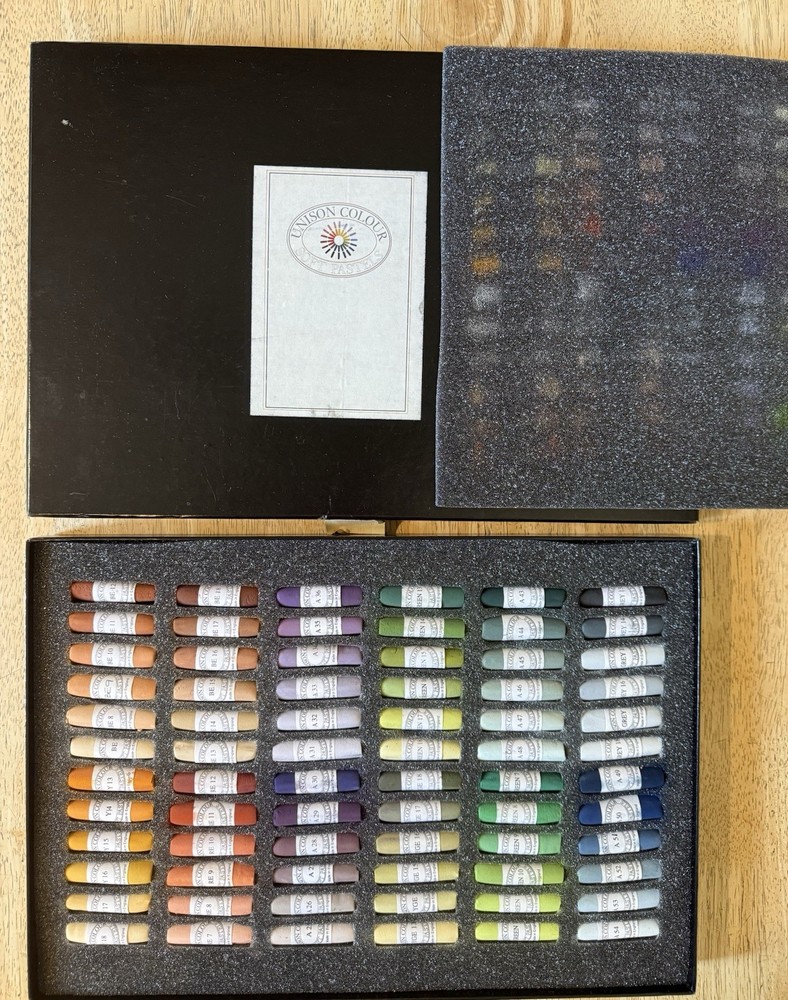 Vintage Unison Colour Soft Pastels – 72 Small Sticks – Made in England